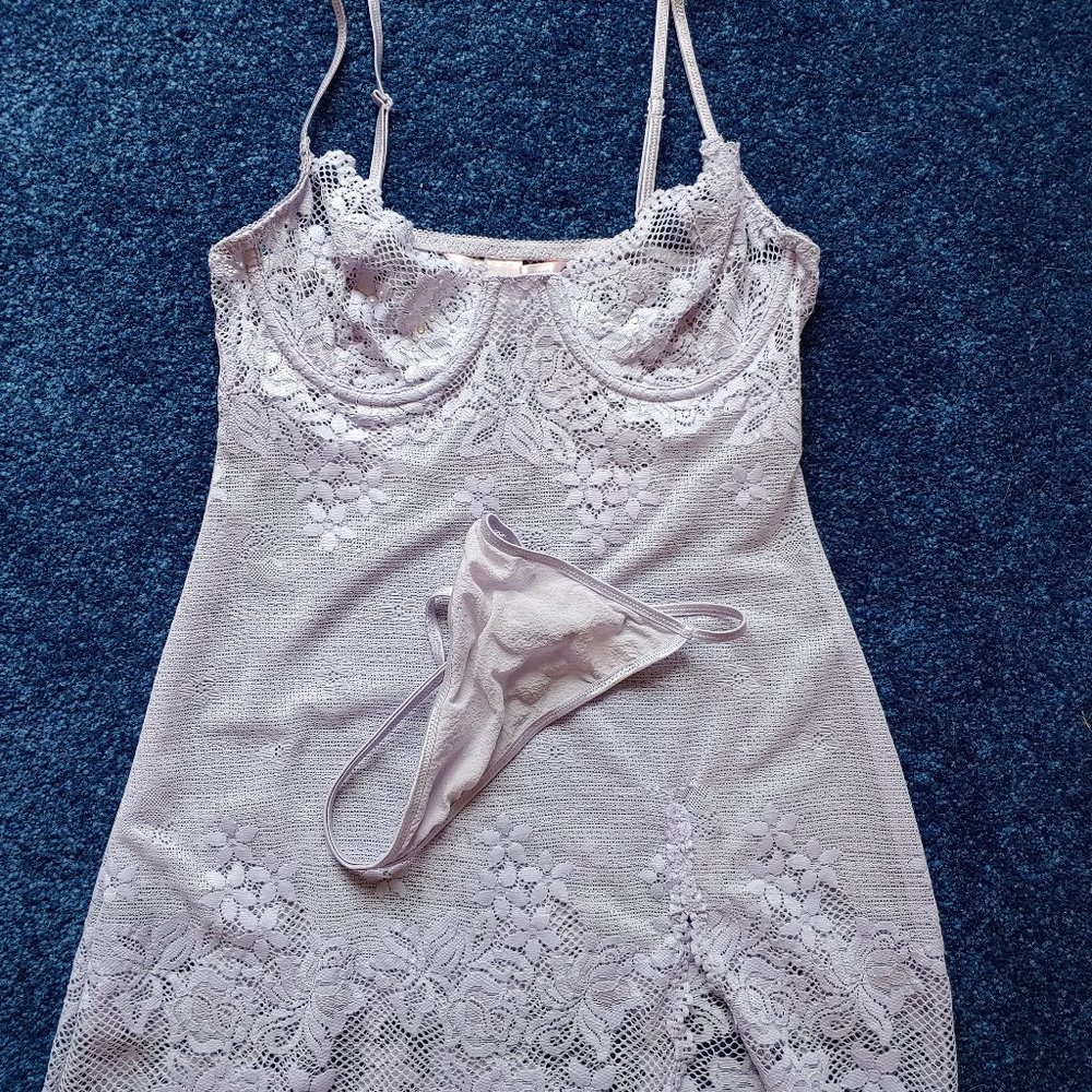 Victoria's Secret Vintage Lilac Baby Doll Size Small